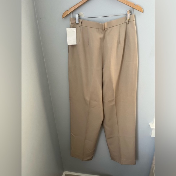 J. Crew Tan Pantsuit with Front Pleats and Relaxed Fit - Picture 2 of 11